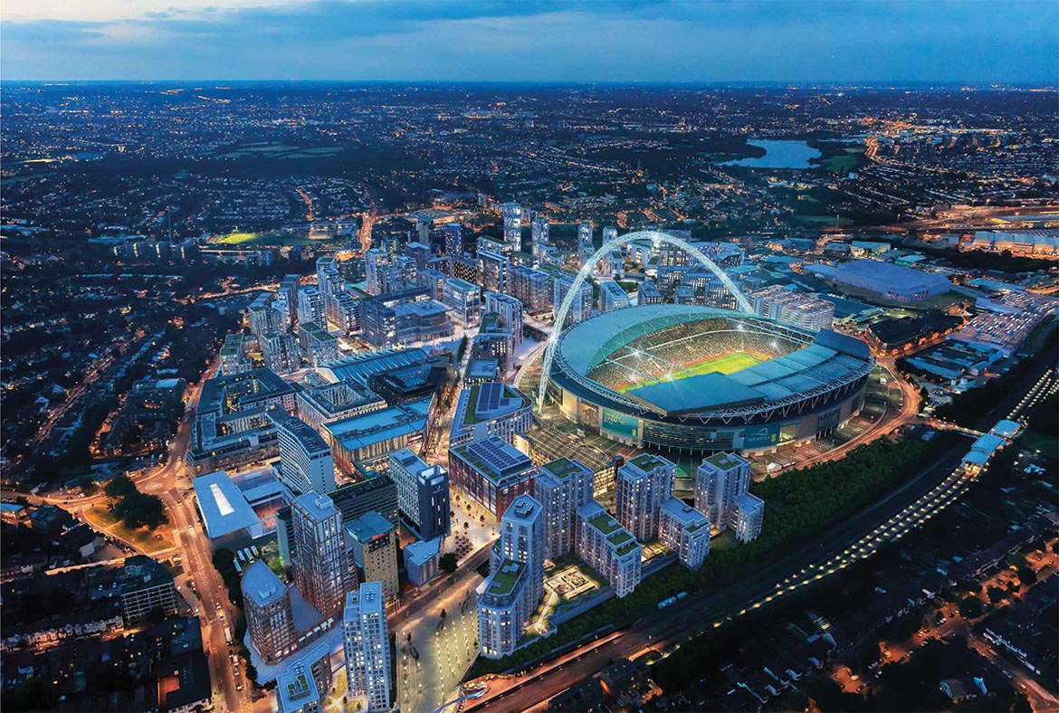 Wembley Park at Night